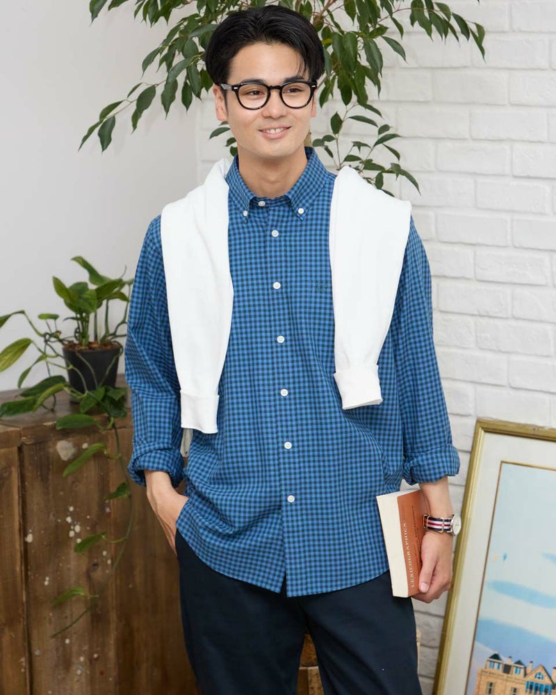 Golden Bearチェックシャツ