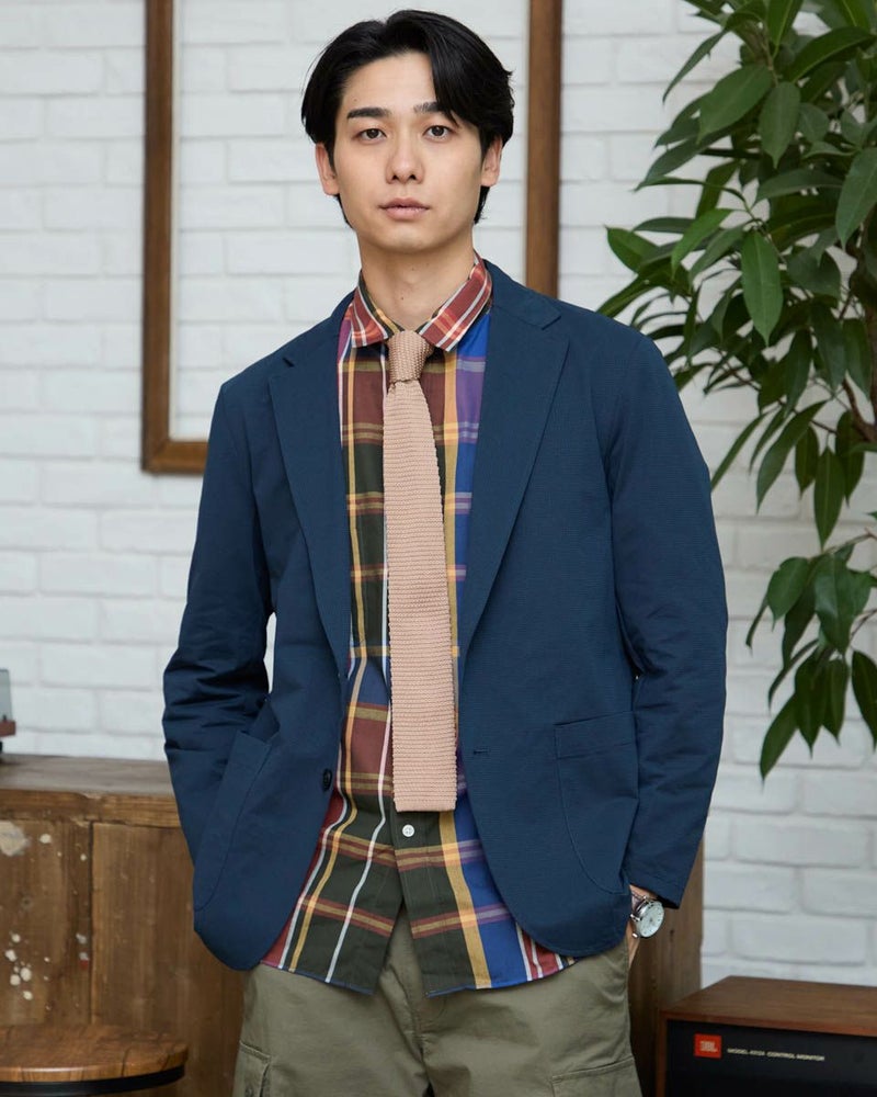 ラペルカーディガン