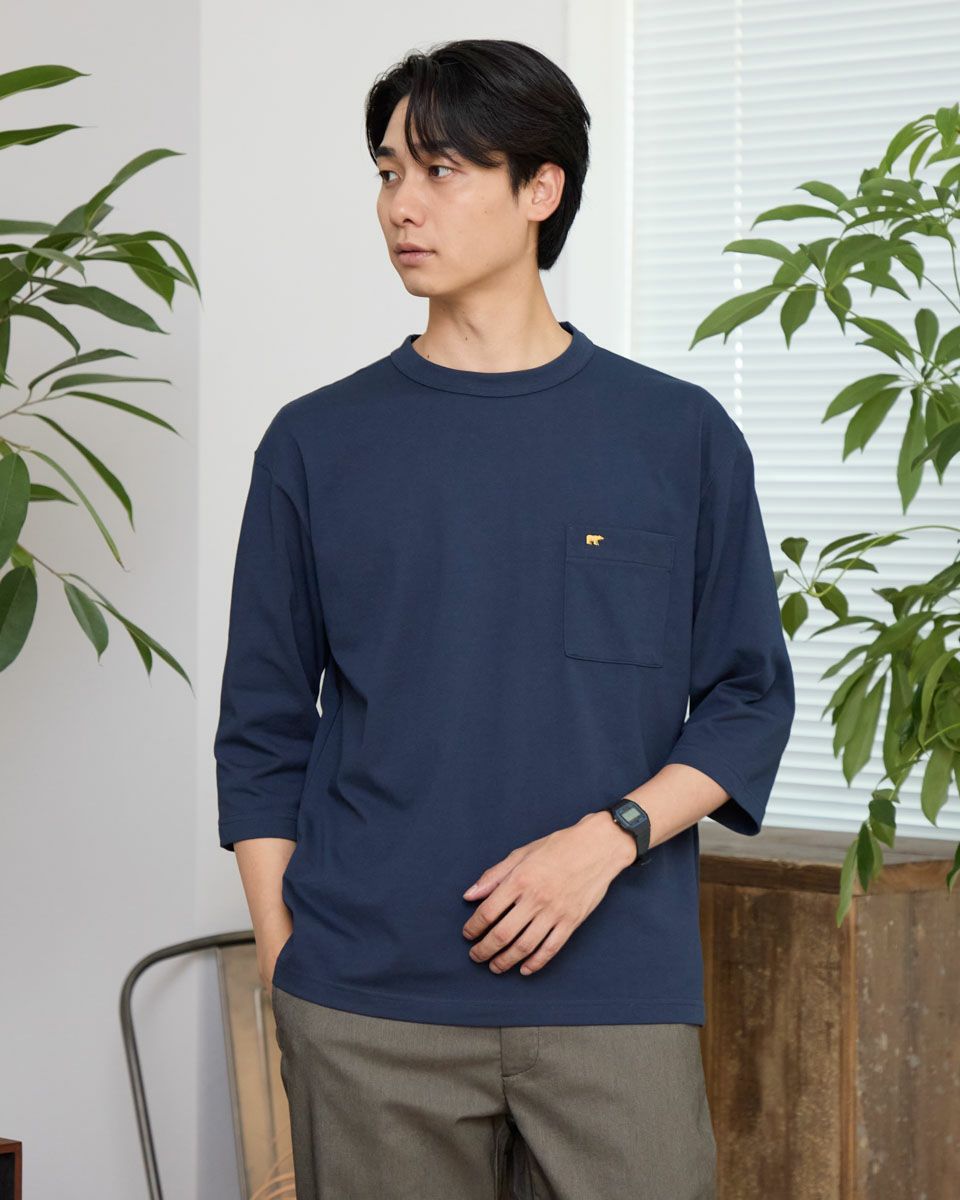 Golden BearGB天竺七分袖Tシャツ | ゴールデンベアストア