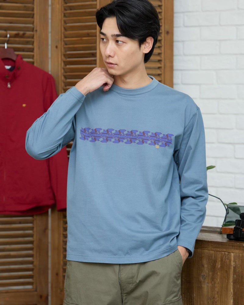 ベア長袖Tシャツ