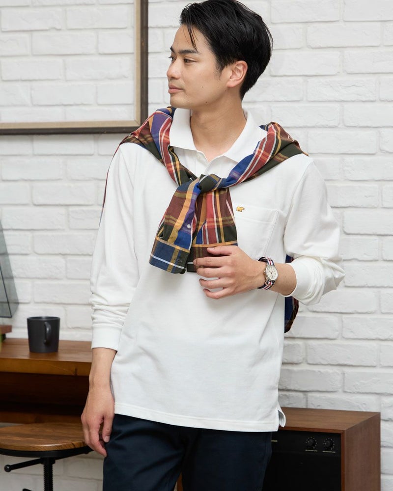 Golden BearGB長袖ポロシャツ