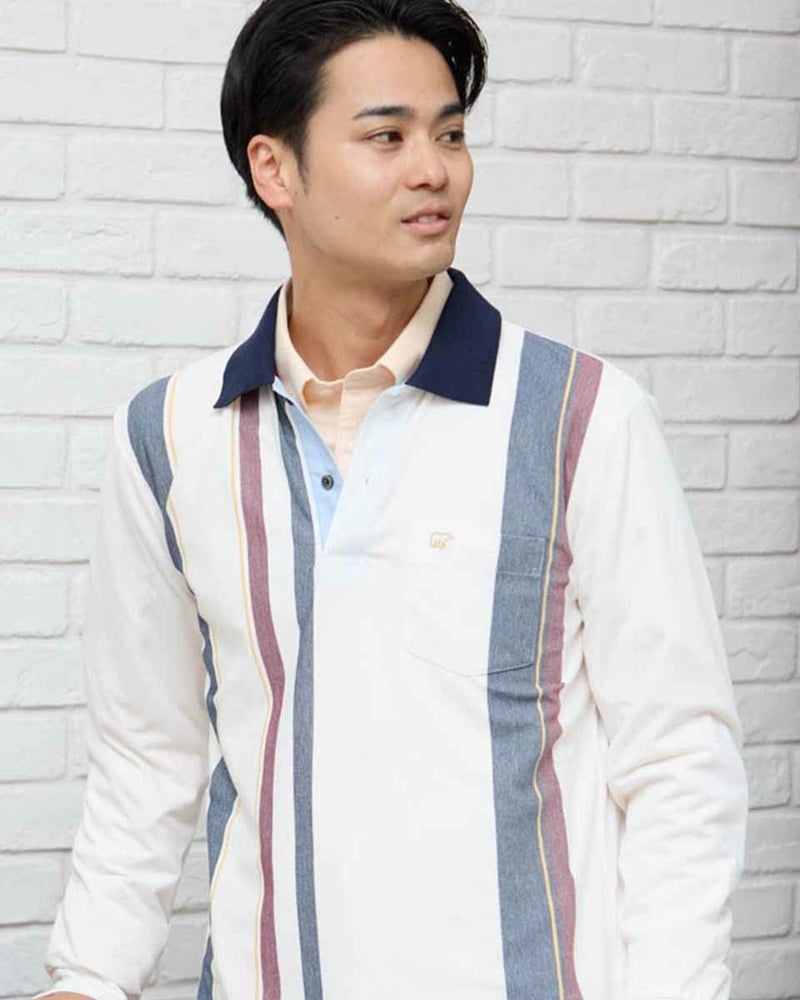 Golden Bear長袖ポロシャツ