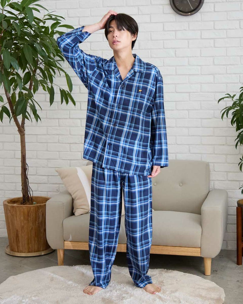 Home Wearツイルテーラードパジャマ