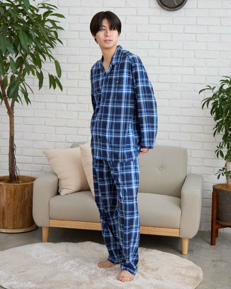 Home Wearツイルテーラードパジャマ | ゴールデンベアストア