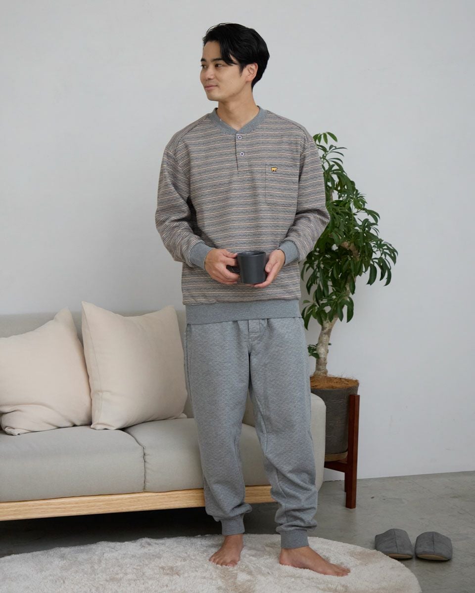 キルトボーダーパジャマ