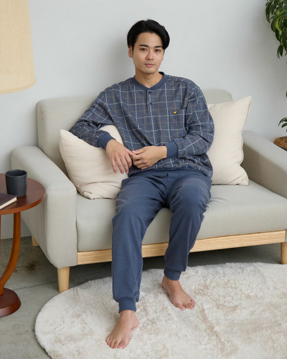 Home WearWジャガードチェックパジャマ | ゴールデンベアストア