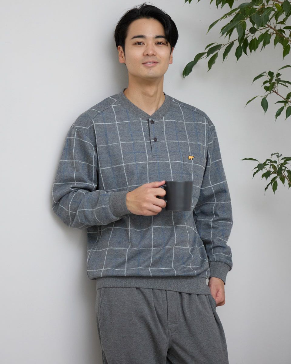 Home WearWジャガードチェックパジャマ | ゴールデンベアストア