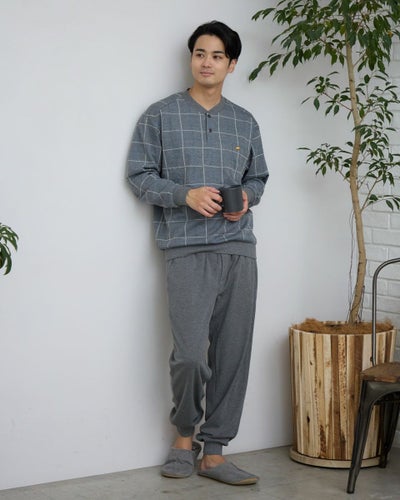 ジャガードチェックパジャマ