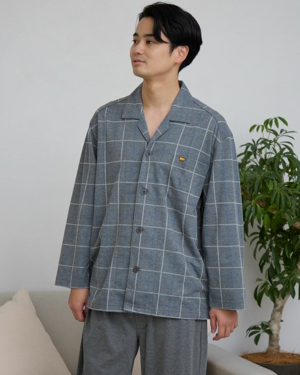 Home WearWジャガードチェックパジャマ | ゴールデンベアストア