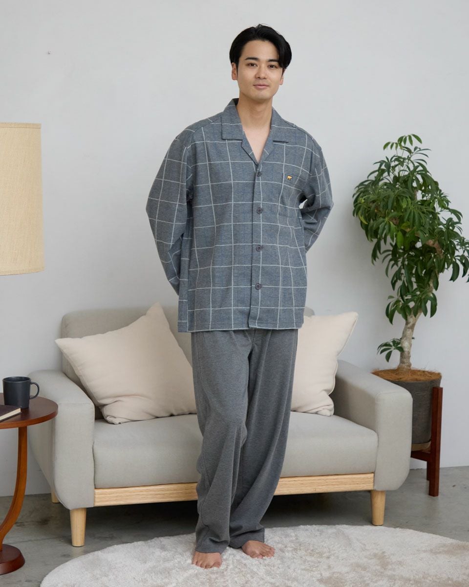 Home WearWジャガードチェックパジャマ | ゴールデンベアストア