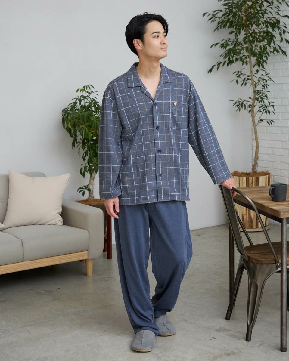 Home WearWジャガードチェックパジャマ | ゴールデンベアストア