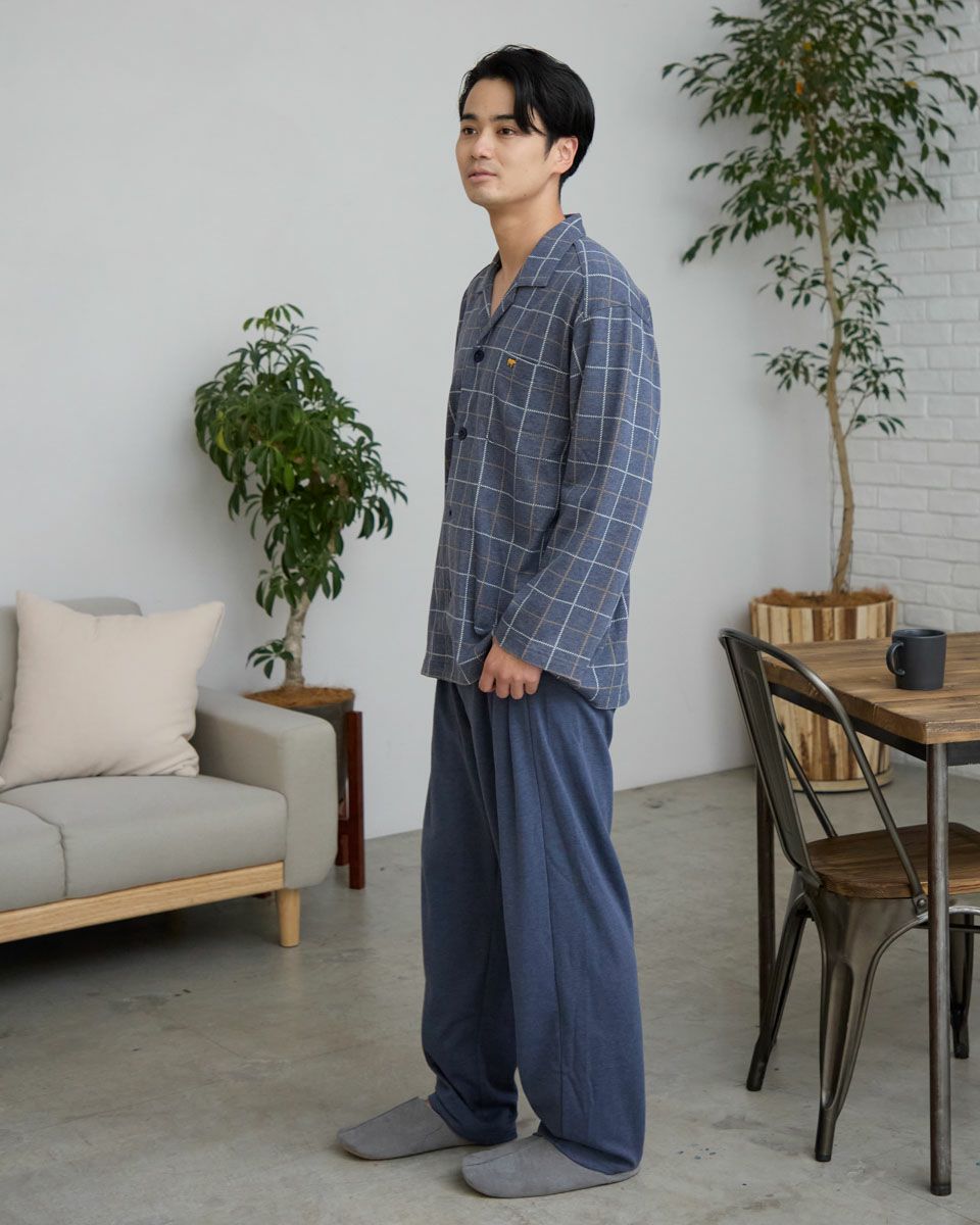 Home WearWジャガードチェックパジャマ | ゴールデンベアストア