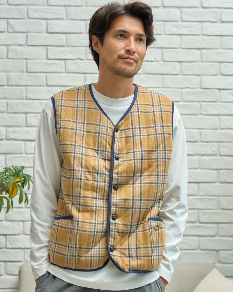 中わたカジュアルベスト