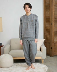 プリント裏起毛パジャマ