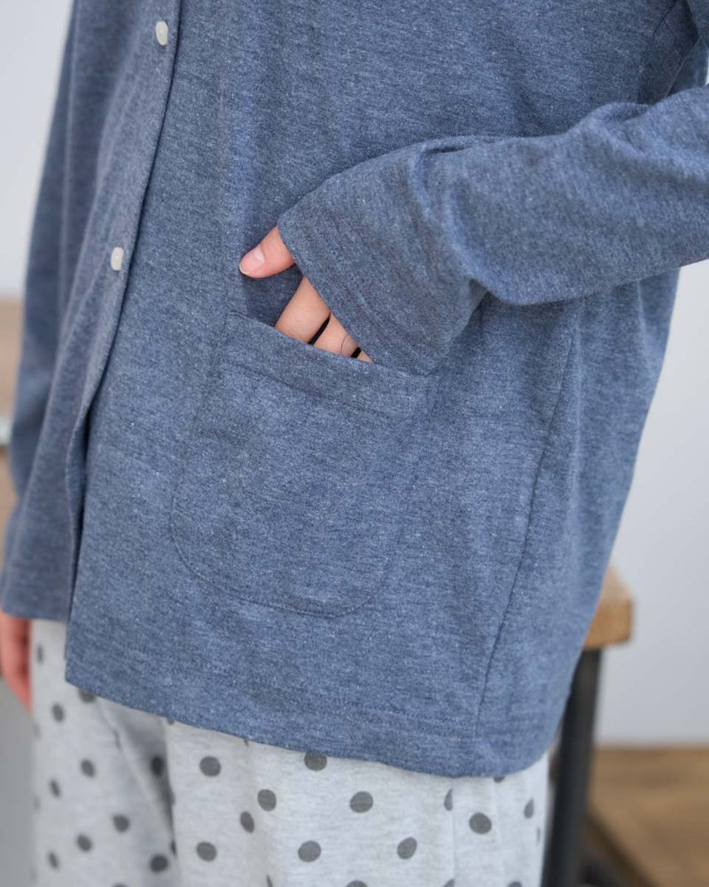 ドット柄アンサンブルパジャマ