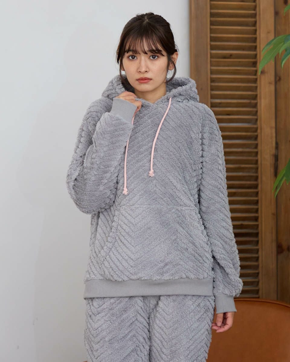 フリースパーカパジャマ