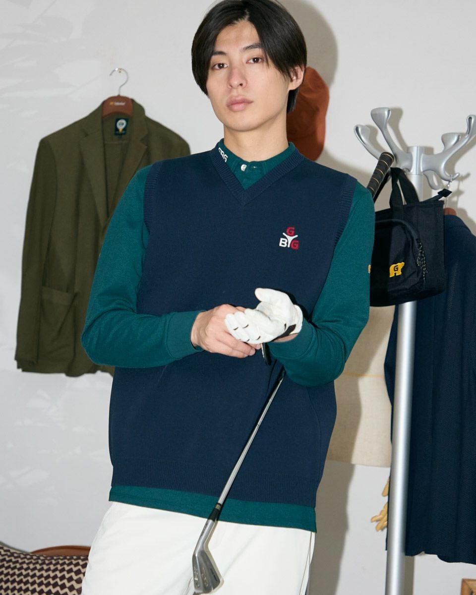 GB GOLFBEAR ニットベスト | ゴールデンベアストア