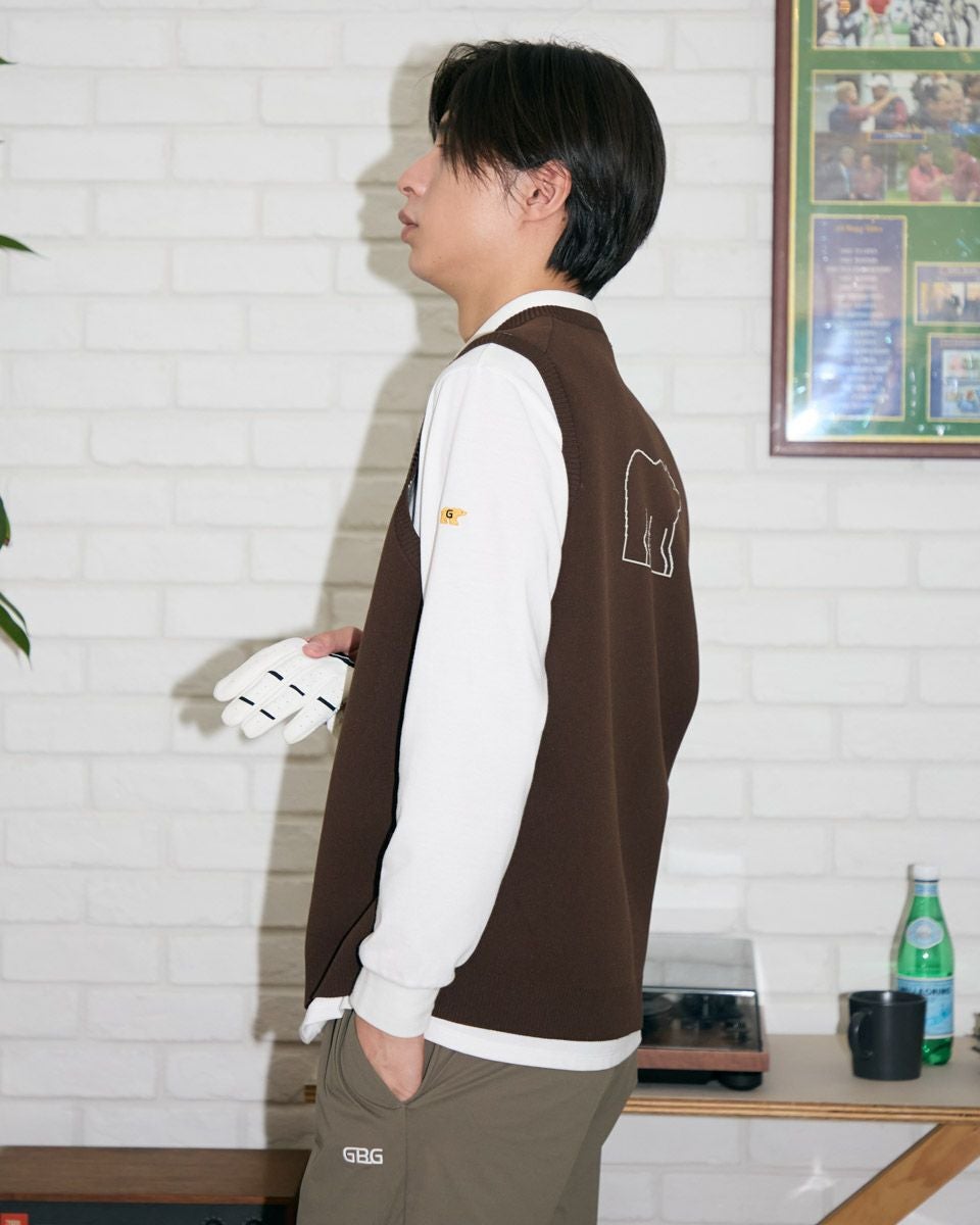 GB GOLFBEAR ニットベスト | ゴールデンベアストア