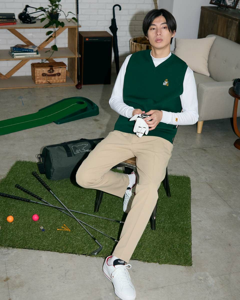 GB GOLFBEAR ニットベスト | ゴールデンベアストア