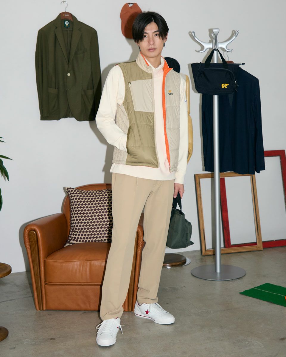 GB GOLFGBG ワンタックイージースラックス | ゴールデンベアストア