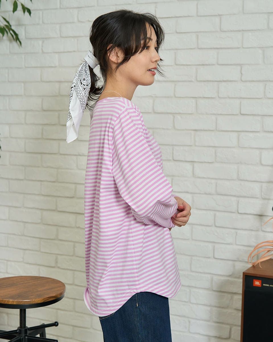 Golden Bear天竺無地・ボーダー長袖Tシャツ | ゴールデンベアストア