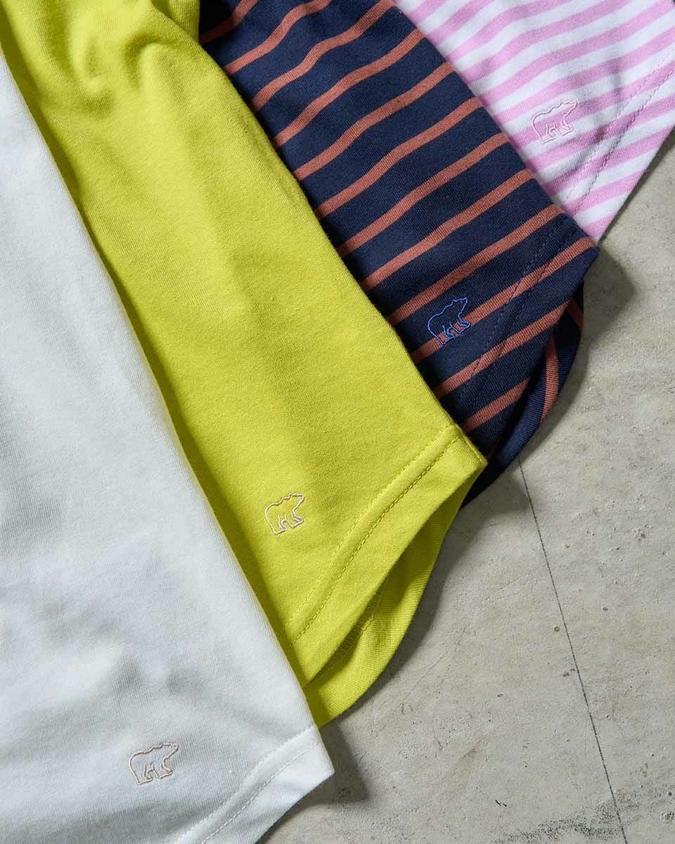 Golden Bear天竺無地・ボーダー長袖Tシャツ | ゴールデンベアストア