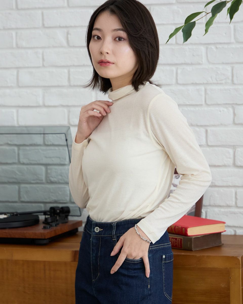 QUEEN SIZEドライタッチタートル長袖Tシャツ | ゴールデンベアストア