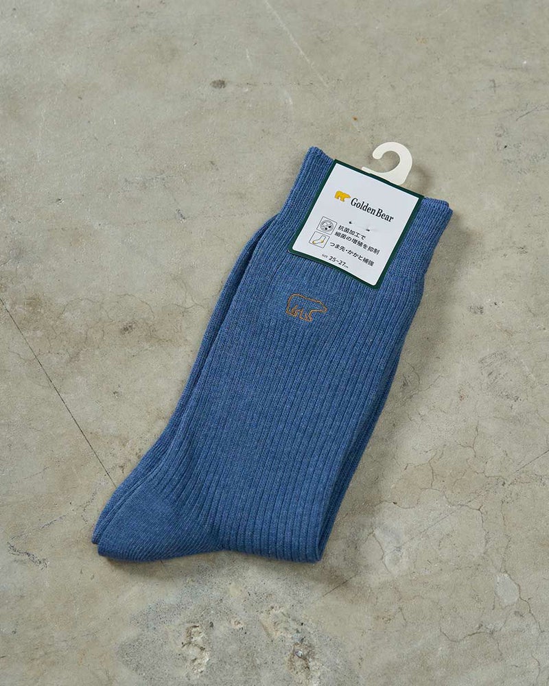 無地カラーソックス