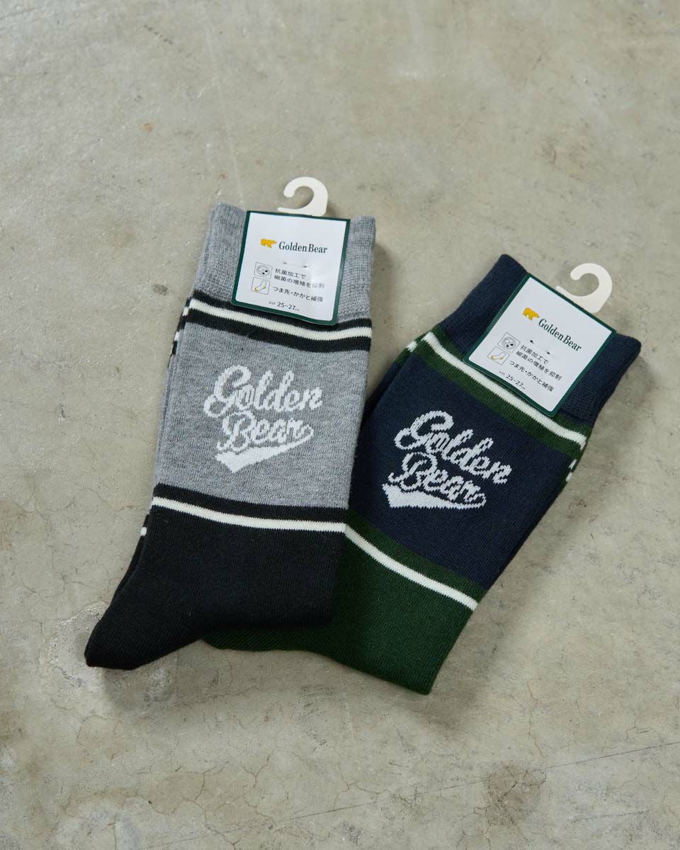 LOGOボーダーソックス