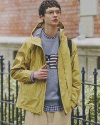 撥水シェルパーカ