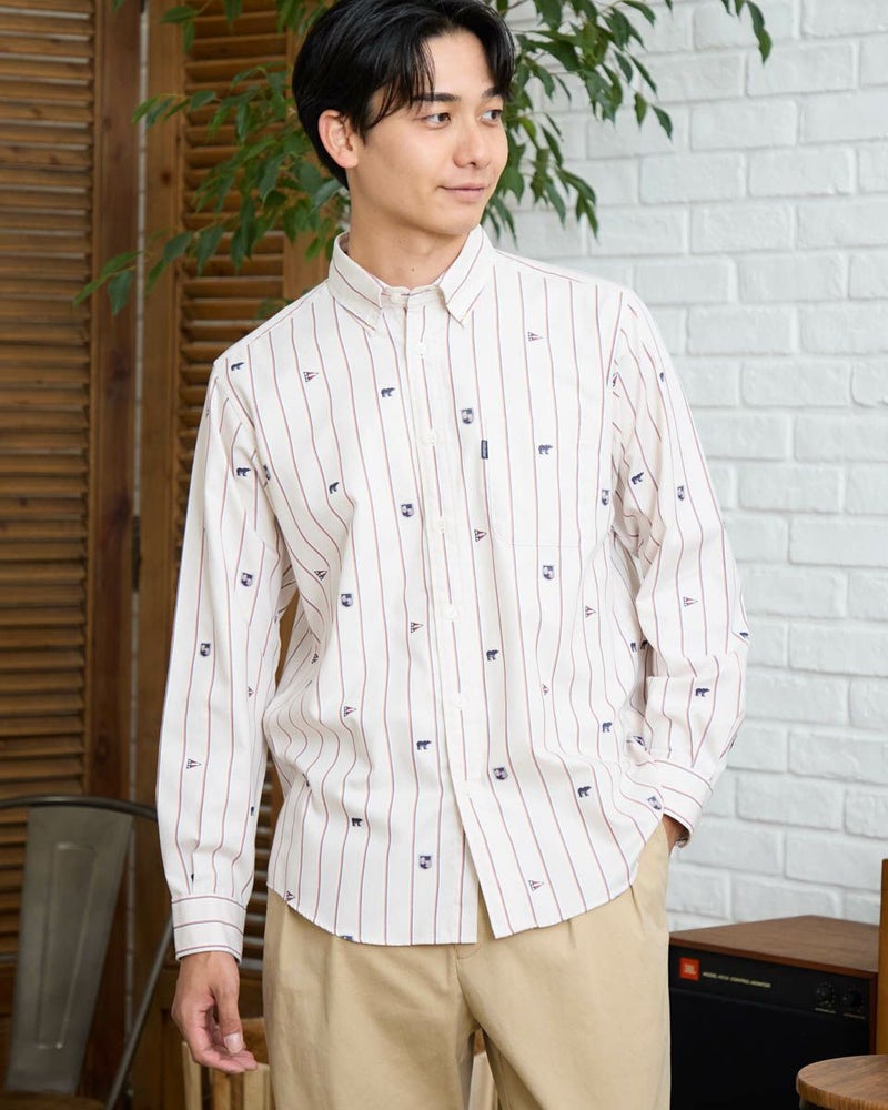 ストライプシャツ