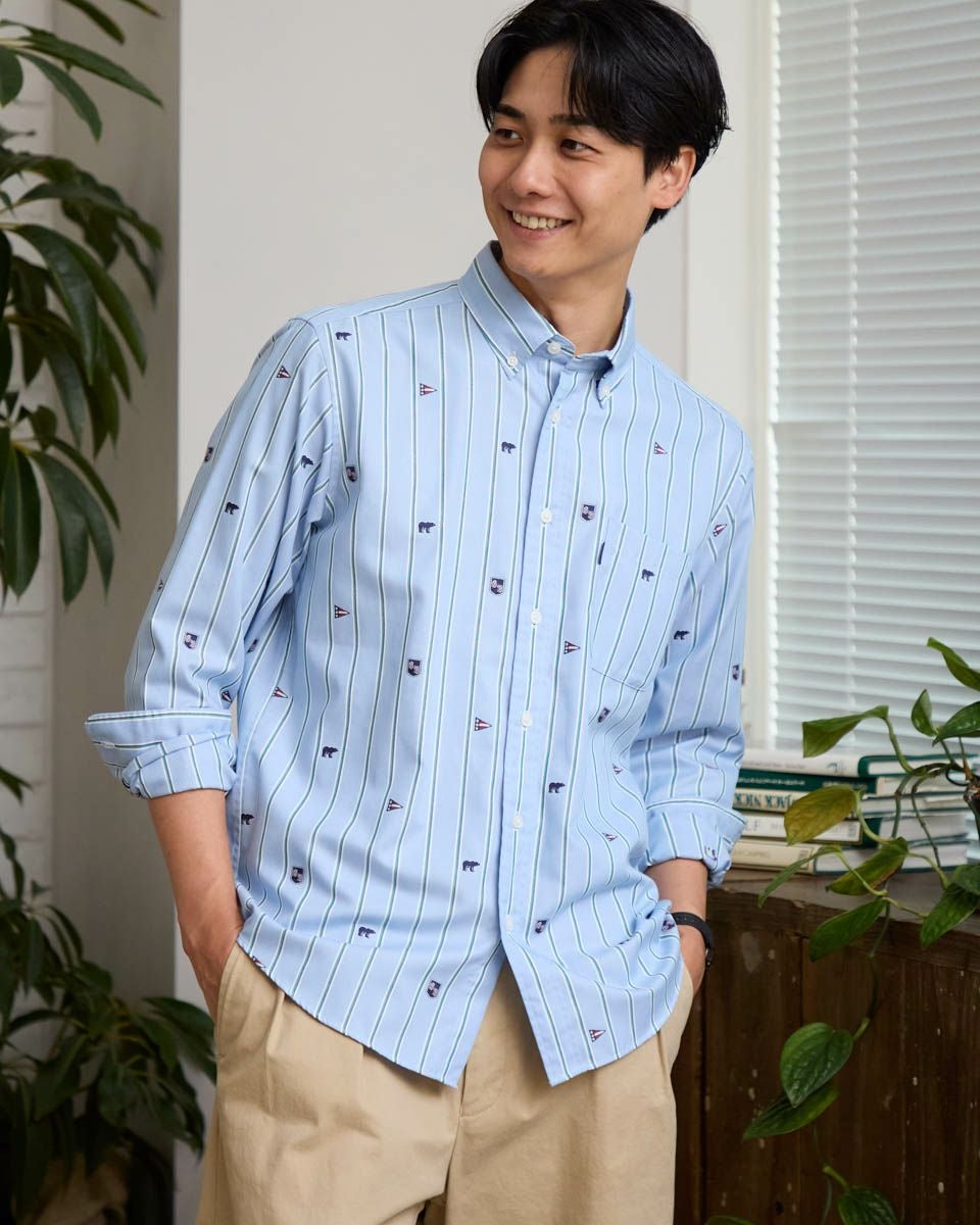 ストライプシャツ