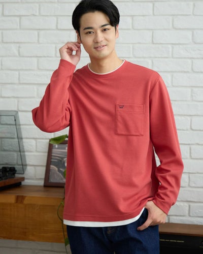 レイヤード長袖Tシャツ
