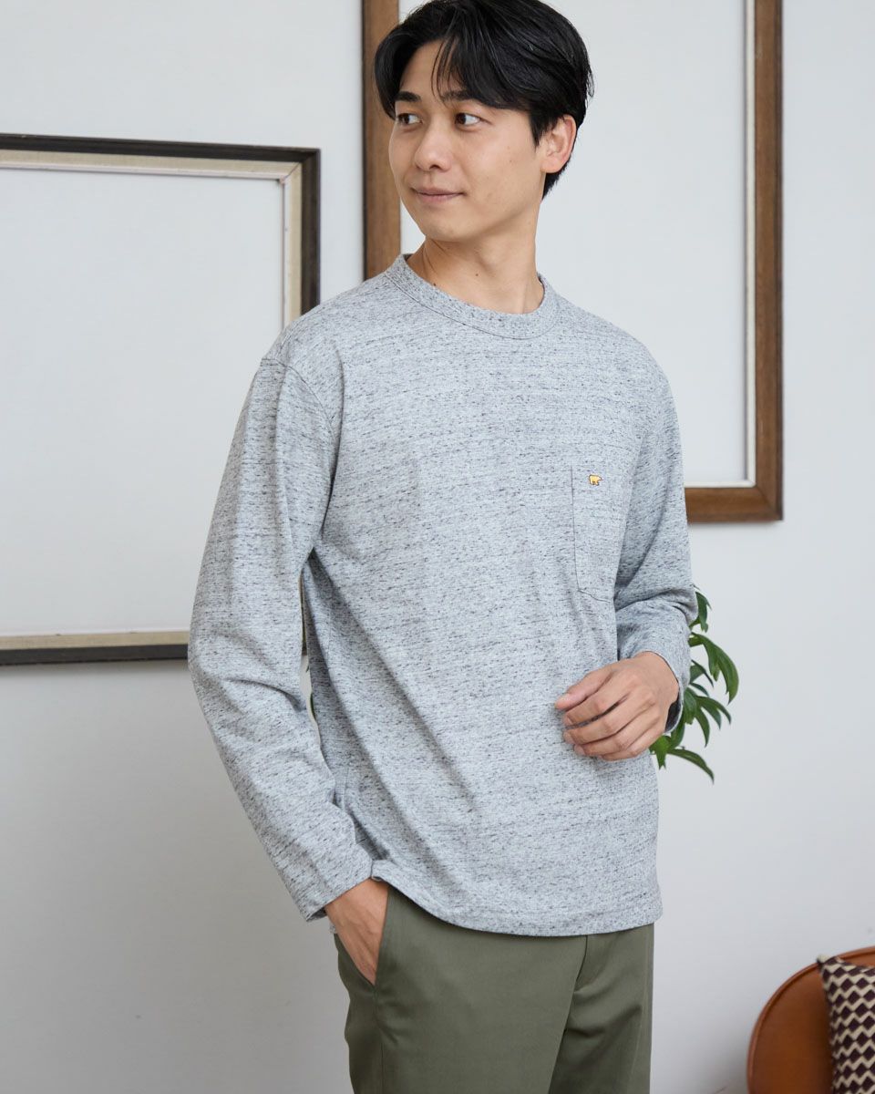 天竺長袖Ｔシャツ