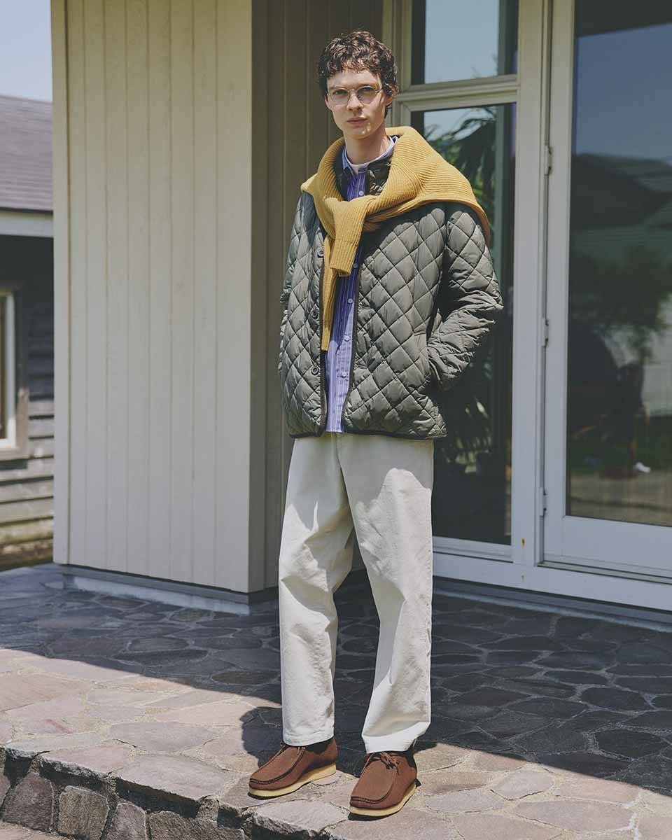 洗えるGBキルトジャケット