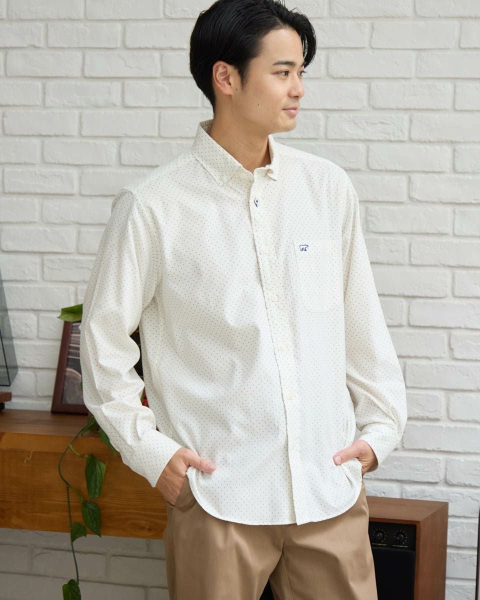 コーデュロイBDシャツ