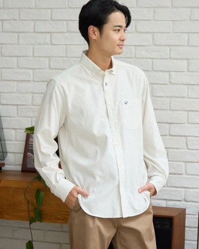 コーデュロイBDシャツ