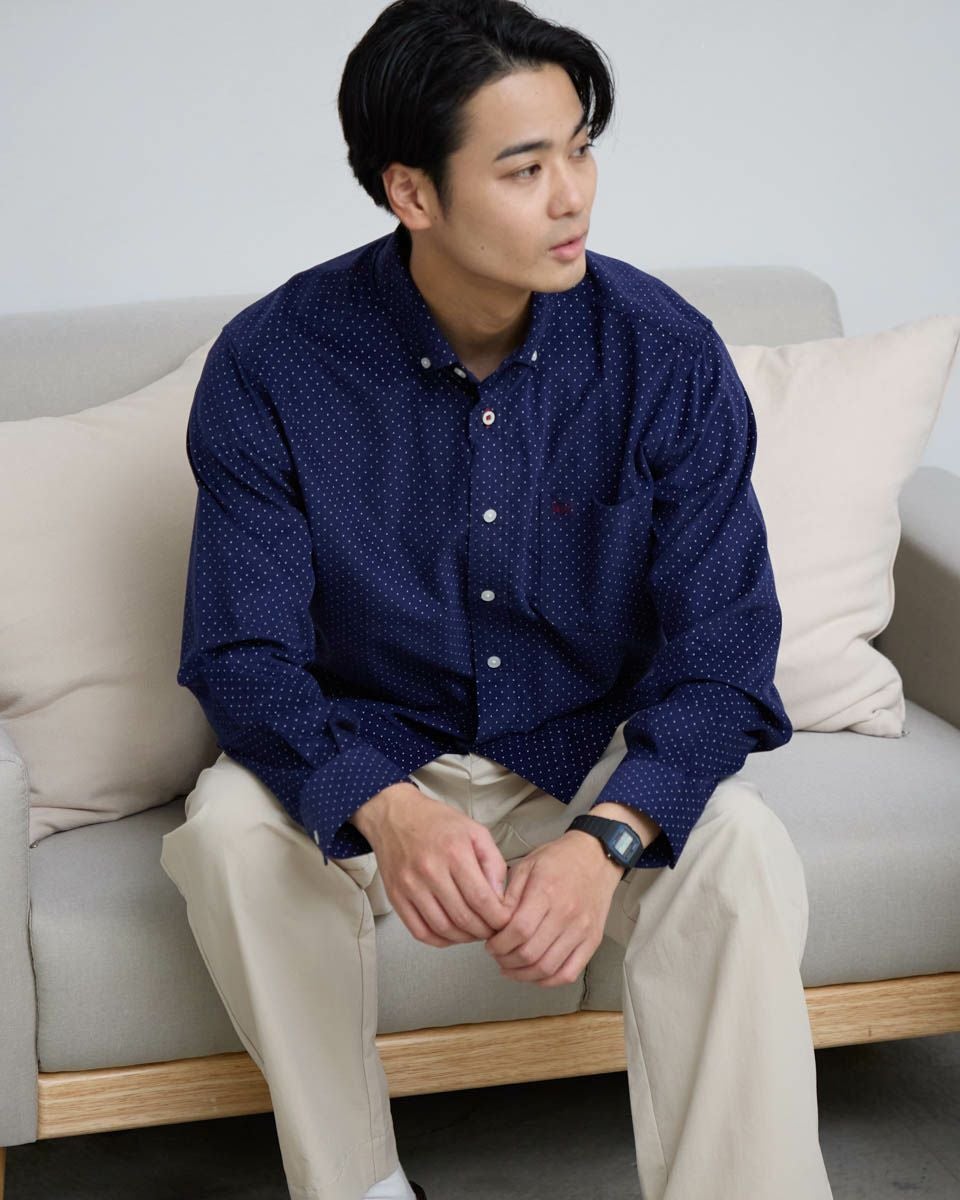 コーデュロイBDシャツ