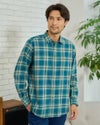 チェックネルシャツ