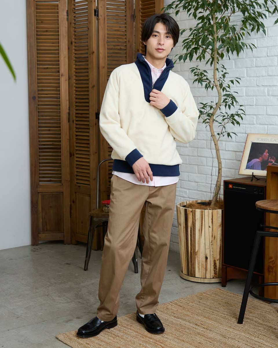 Golden BearハーフZIPスウェット | ゴールデンベアストア