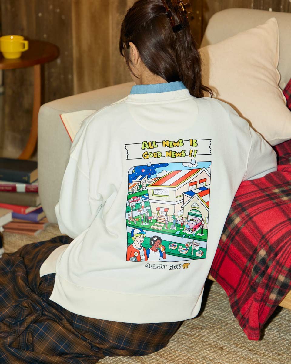 カフェ限定スウェット MAISON KITSUNE（メゾン キツネ） スウェット Cafe Kitsune メンズ