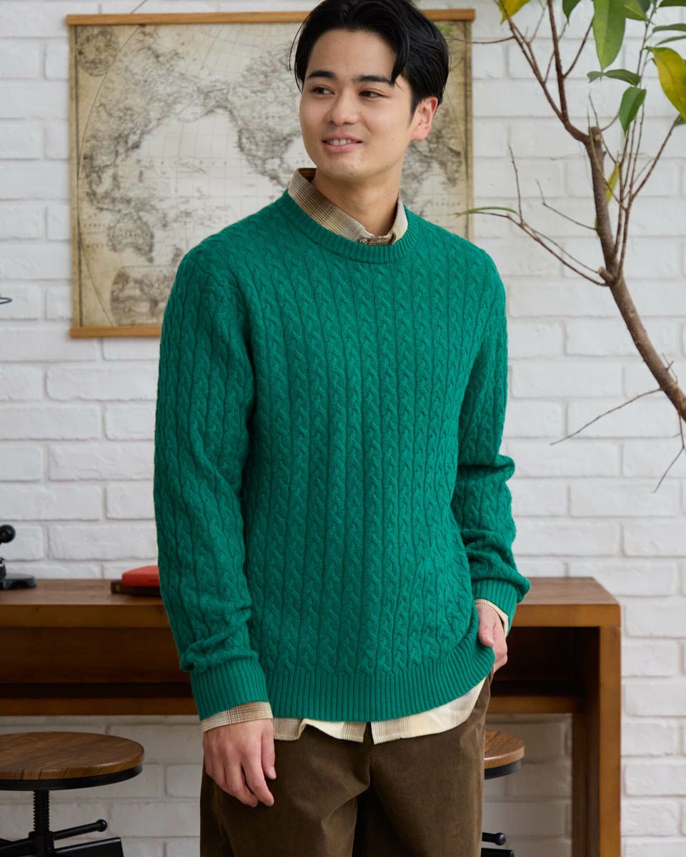 ダブルアールエル　ラムウール　ニット　S resize_image.php?image=