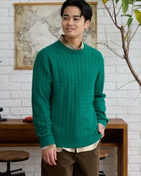 洗えるGBラムウールニット