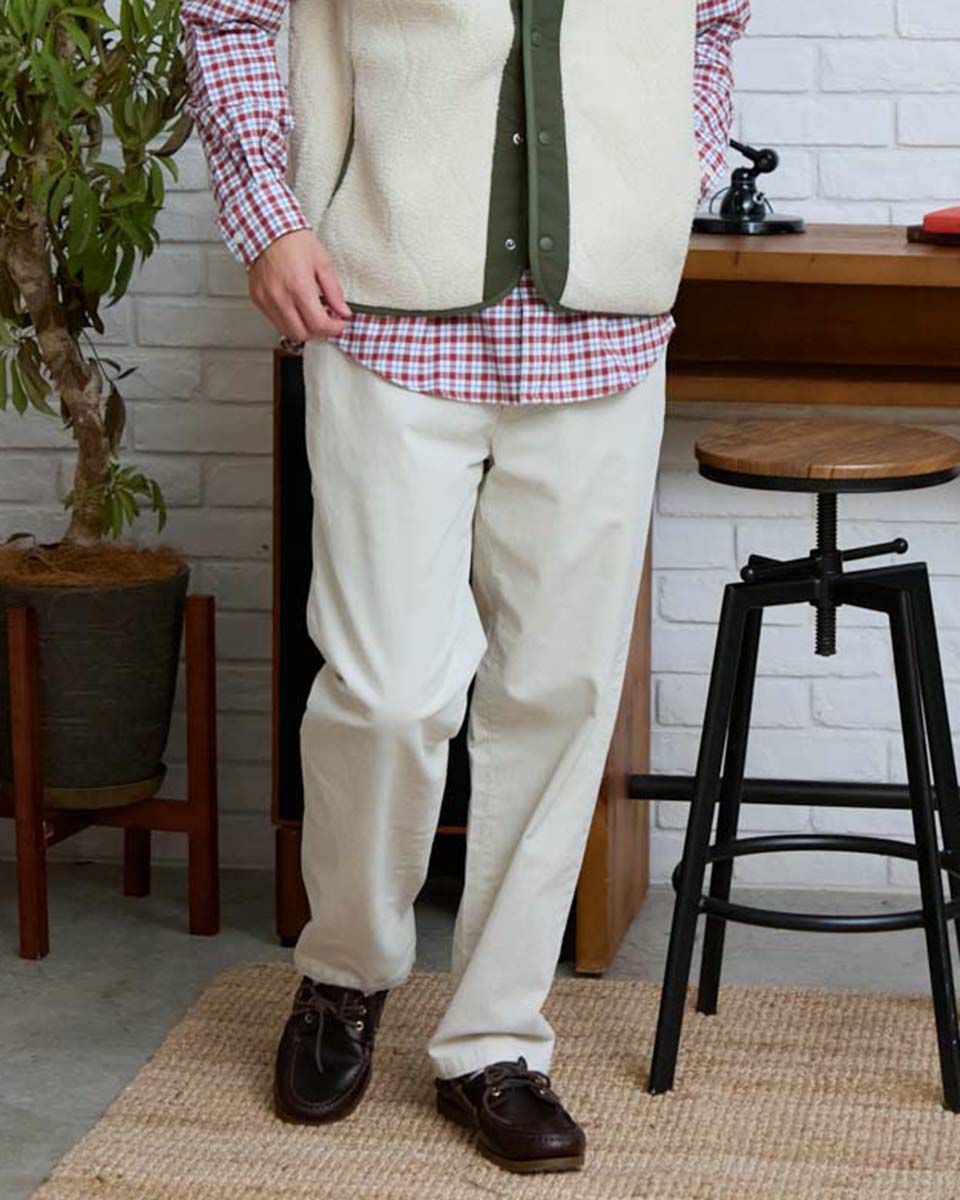 ストレッチコーデュロイパンツ