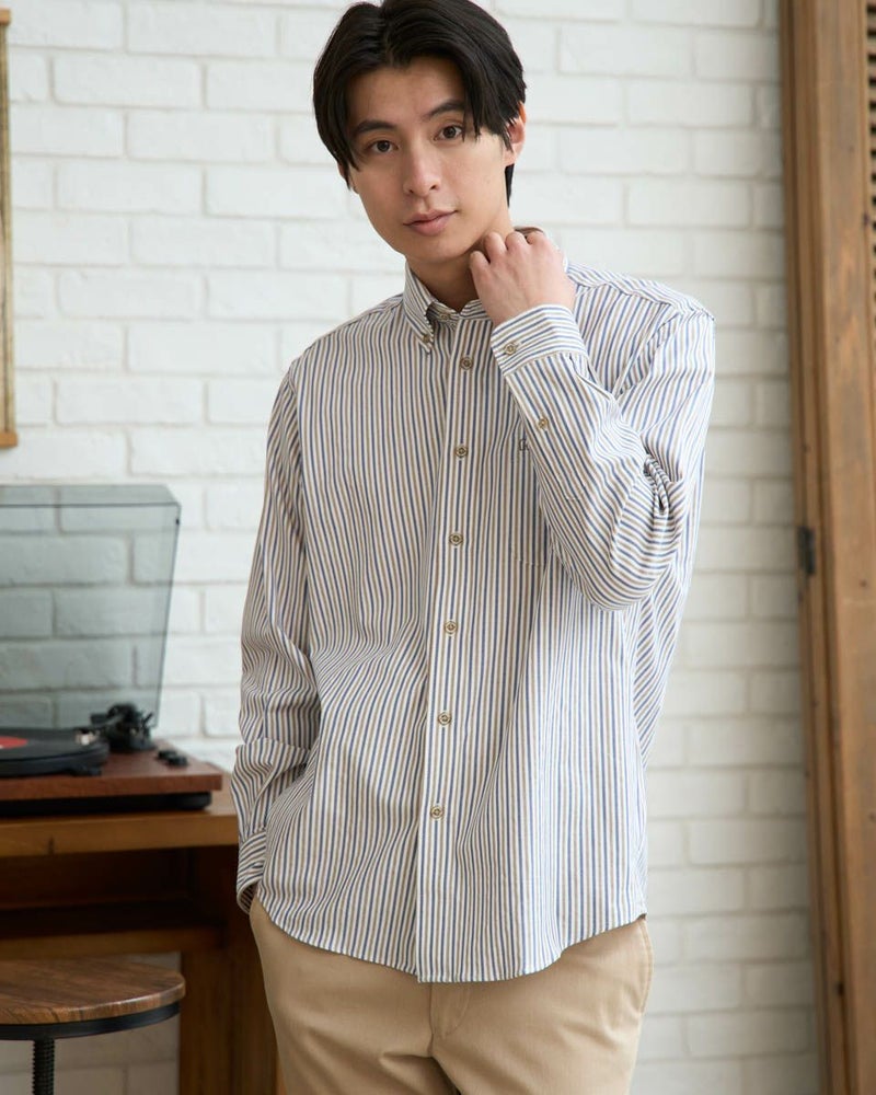 ストライプシャツ
