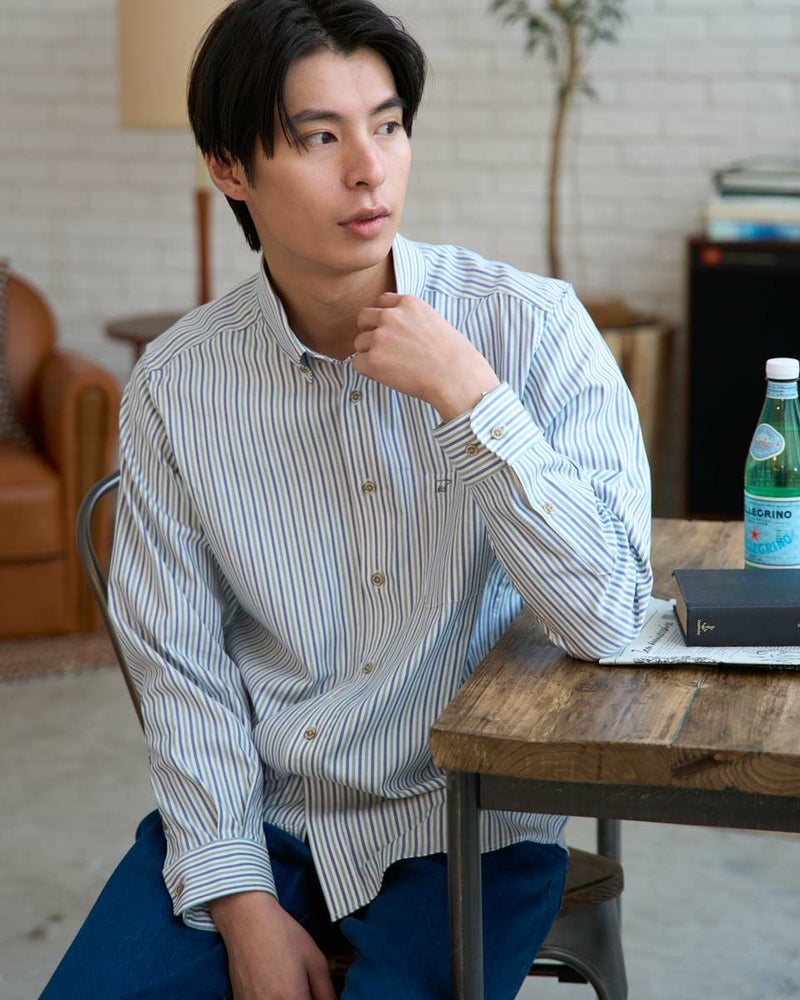 ストライプシャツ