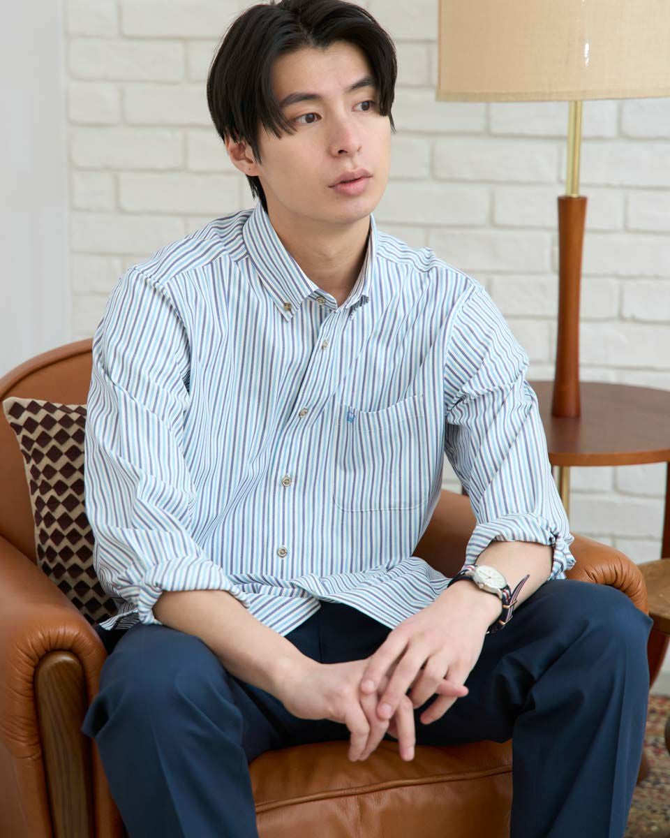 ストライプシャツ