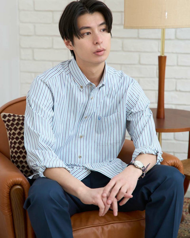 ストライプシャツ