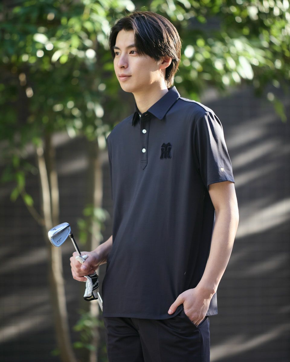 【新品】PGG ポロシャツ 10/31まで】GB GOLFGBGポロシャツ/TIGERSコラボレーション