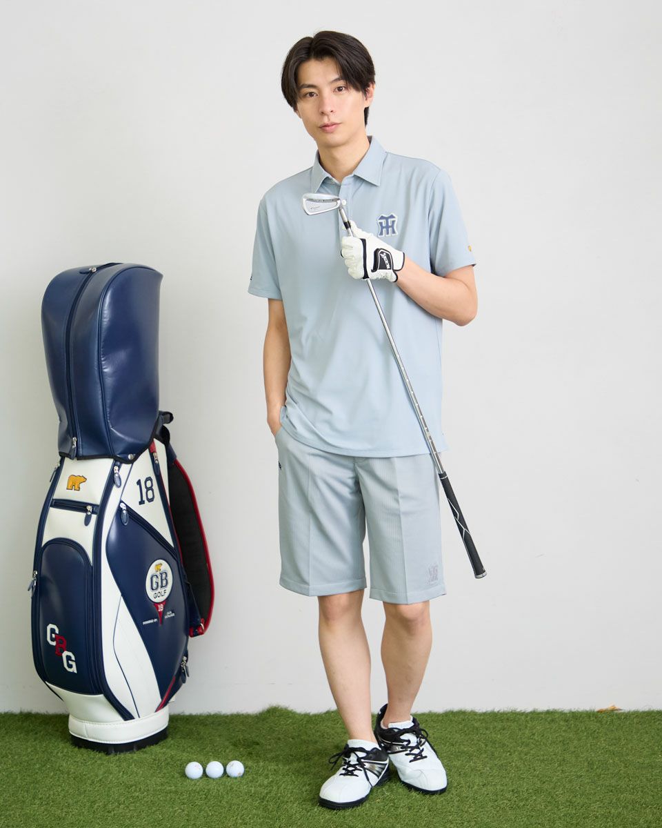 GB GOLFGBGポロシャツ/TIGERSコラボレーション | ゴールデンベアストア